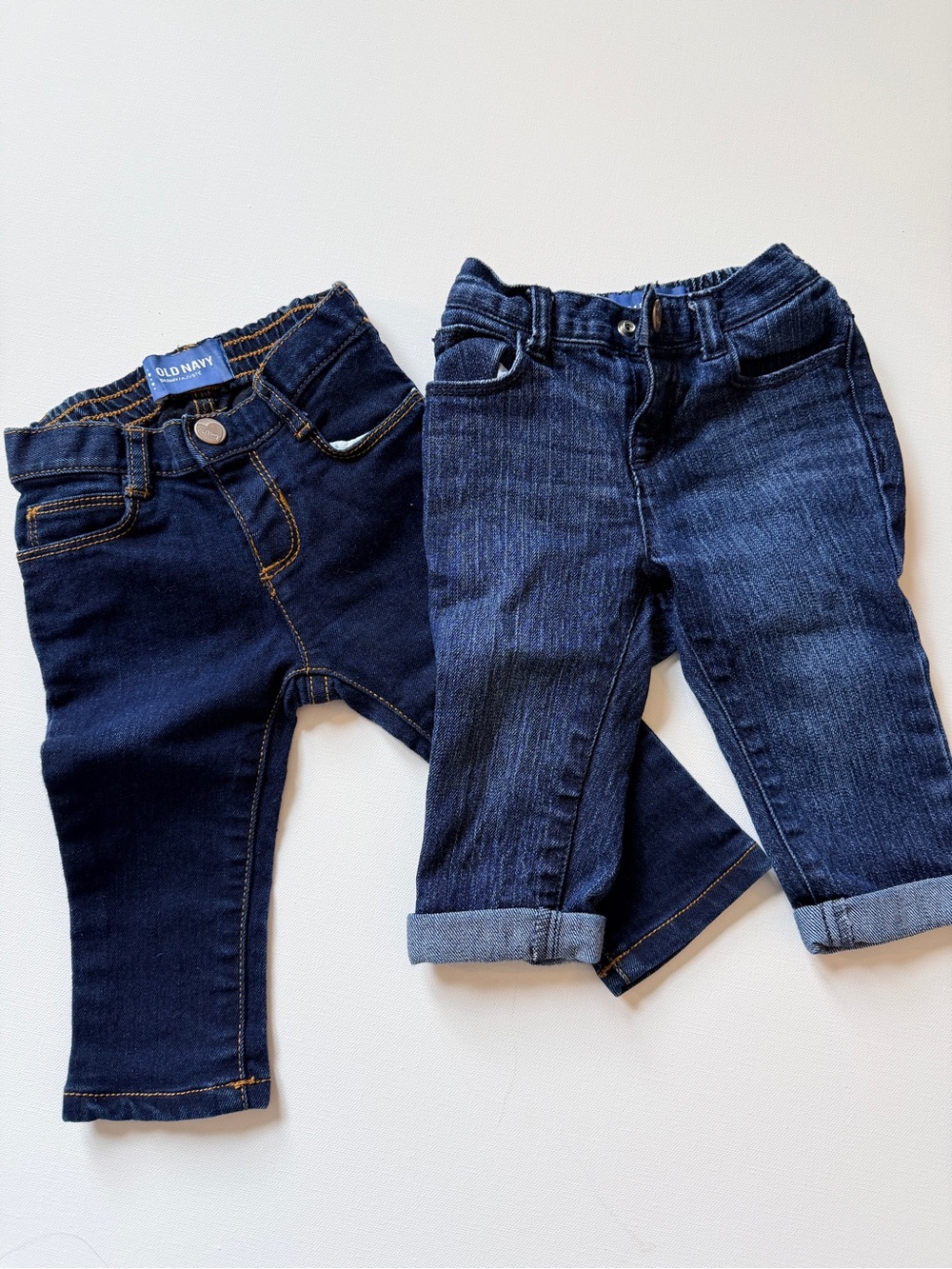 Old Navy Navy Blue Toddler Jeans - Two Pairs